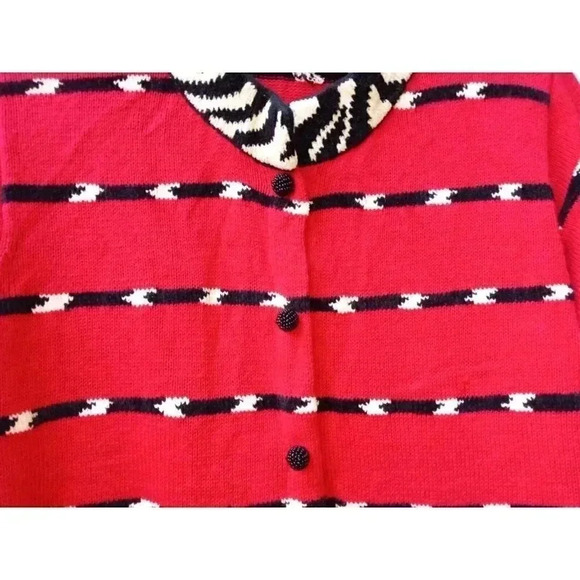 Jane's Closet Embellished Cardigan Sweaters Sz Small - Picture 4 of 8